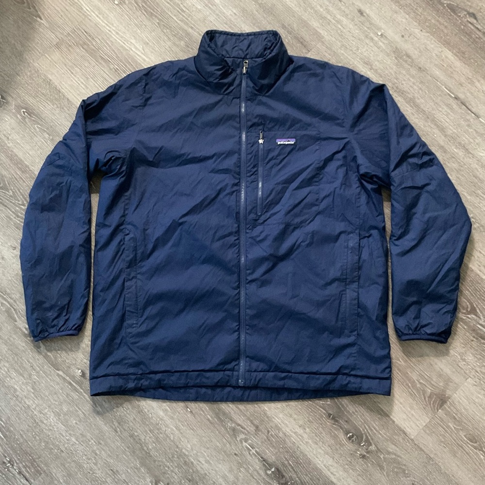 Patagonia Reversible Men’s Nanoupuff Jacket Navy Colorway Size XXL